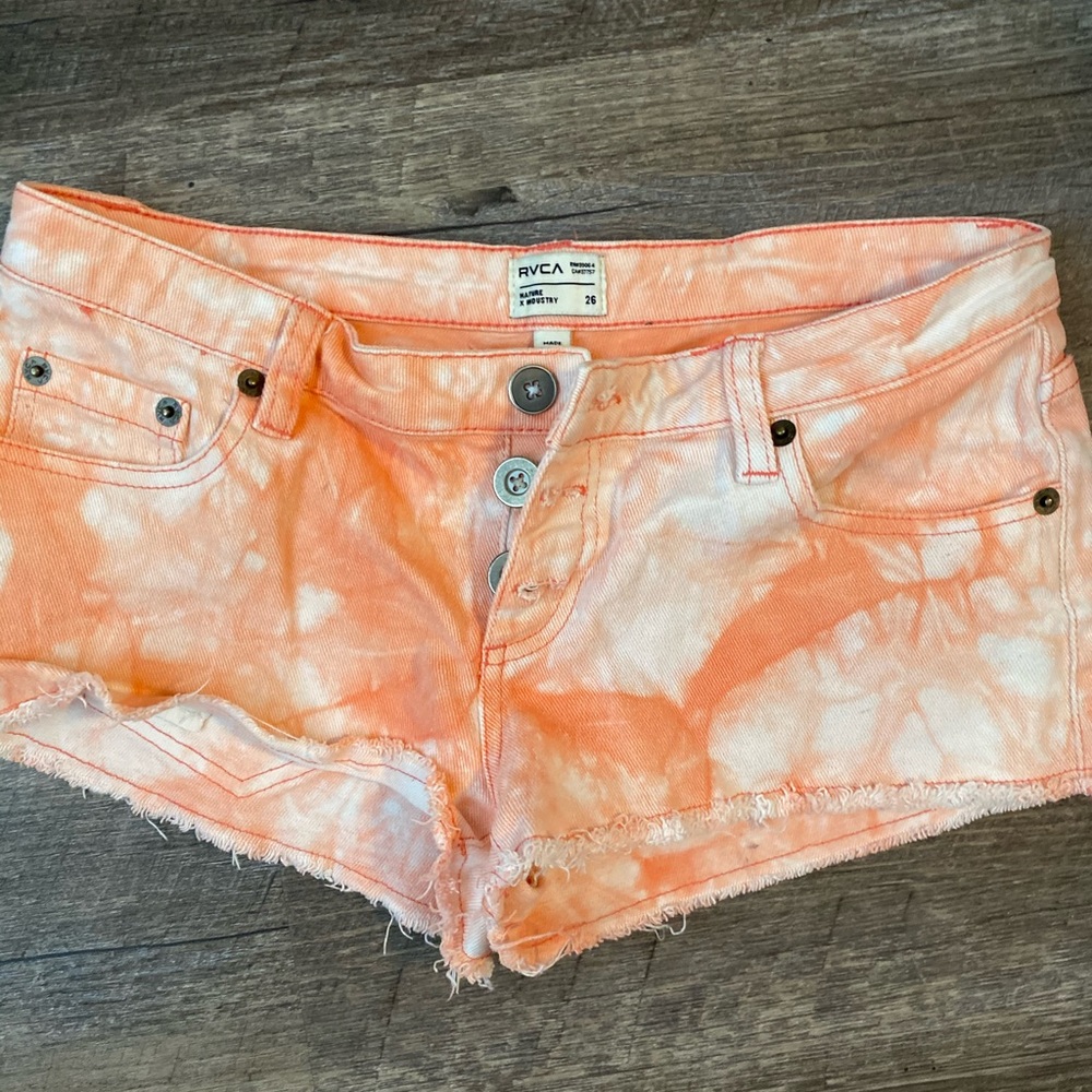 RVCA denim shorts